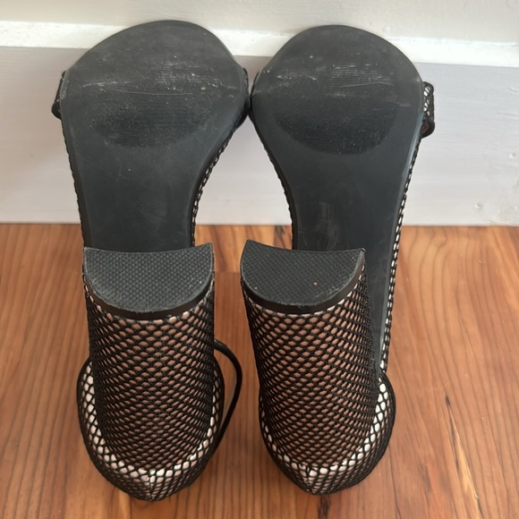Steve Madden Fishnet Heels - Picture 5 of 6